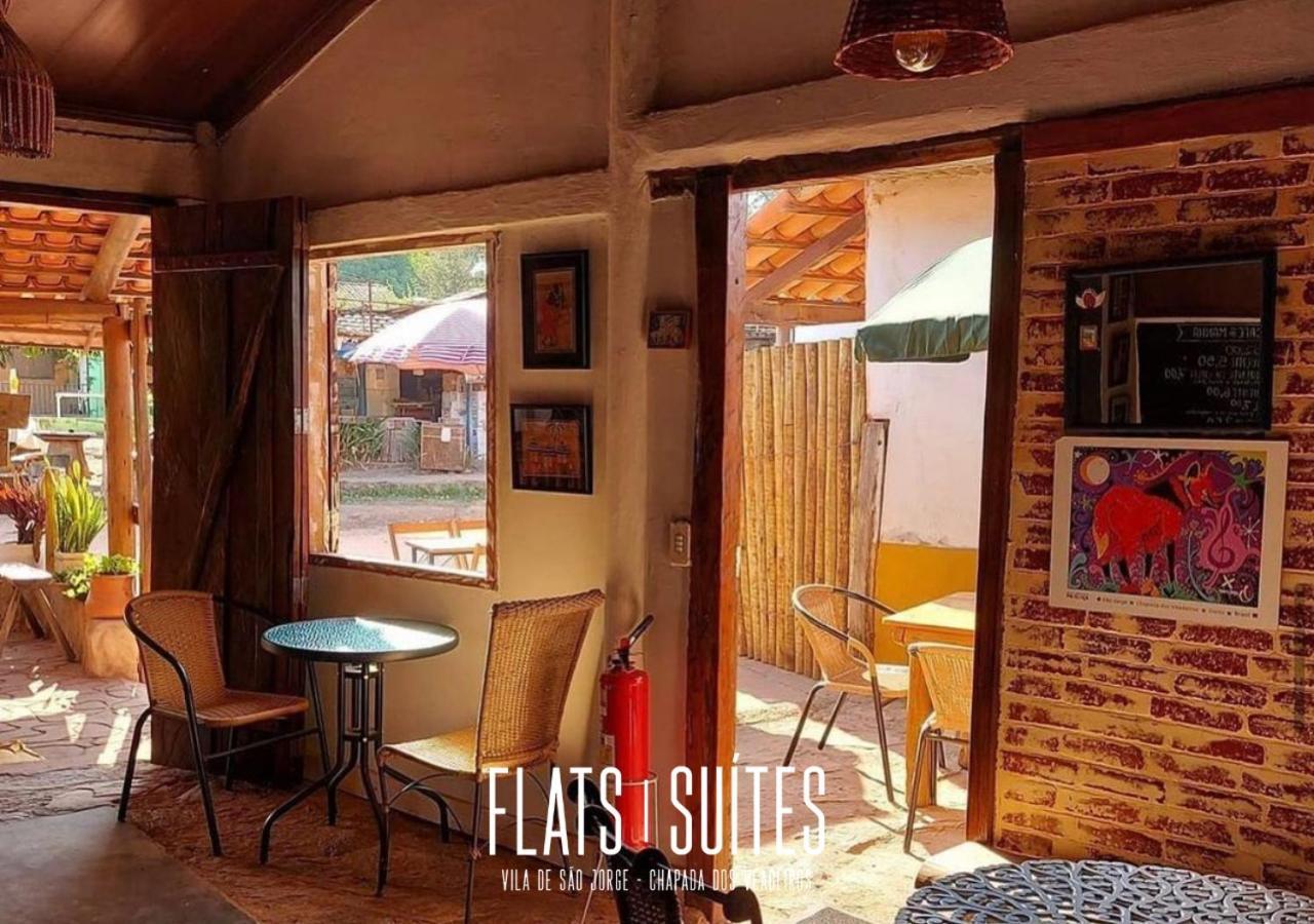 מלון Novidade Flats Comfort Na Vila De Sao Jorge - Chapada Dos Veadeiros מראה חיצוני תמונה